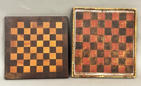 TWO GAMES BOARDS