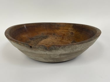 LARGE BOWL , WHITISH FINISH