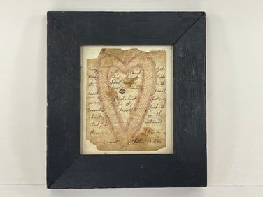 SMALL FRAMED VALENTINE