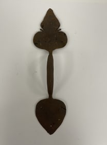 FORGED IRON AMERICAN COLONIAL DOOR HANDLE