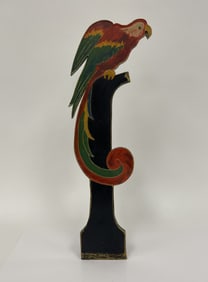 PARROT DOOR STOP IN GREAT ORIGINAL PAINT