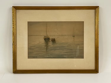 W/C PAINTING BY J T BREEN, 16 X 21