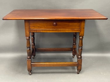 18th century Stretcher Base Tavern Table