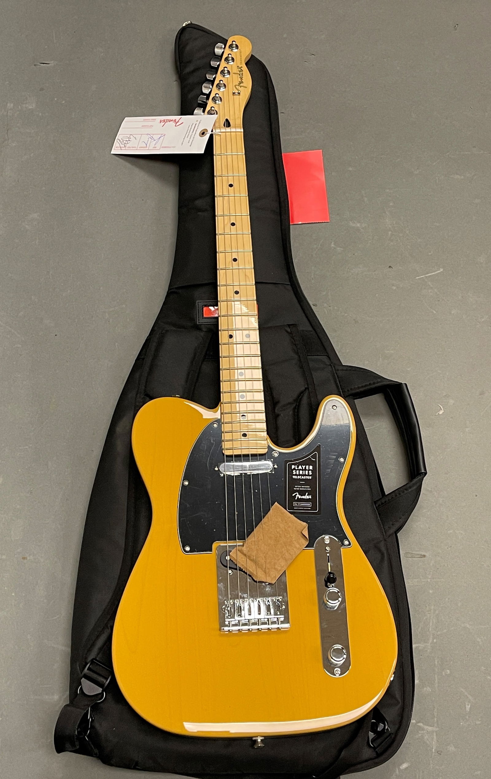 BRAND NEW FENDER STRATOCASTER GUITAR, SQUIRE PLAYER SERIES (1 of 6)