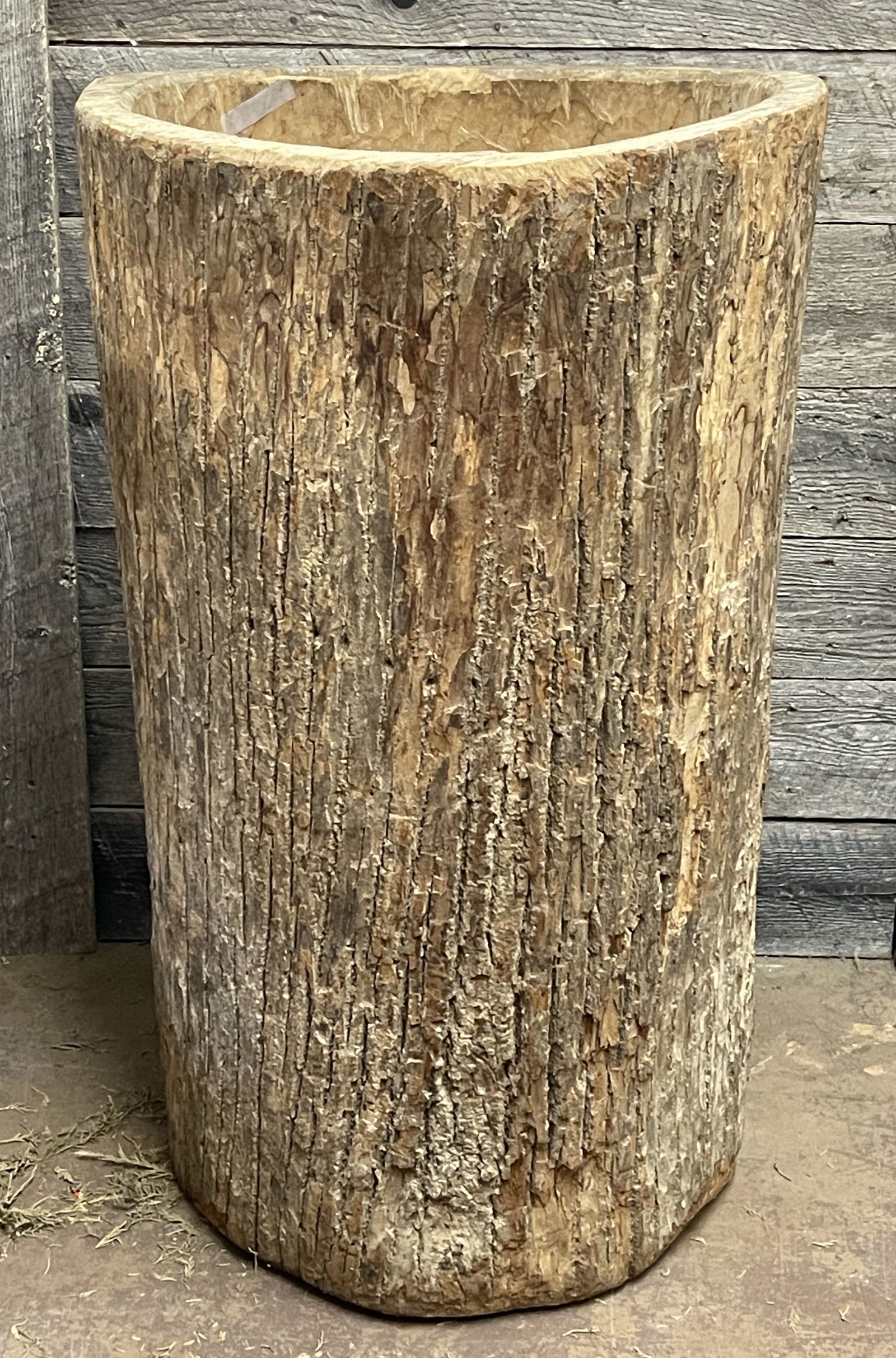 LARGE PRIMITIVE HORNBEAM: LARGE PRIMITIVE HORNBEAM 38" T X 22" W