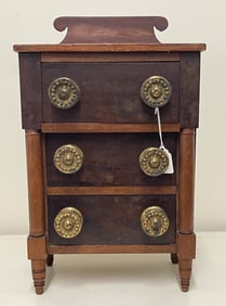 SMALL 3 DRAWER DRESSER WITH LARGE HW