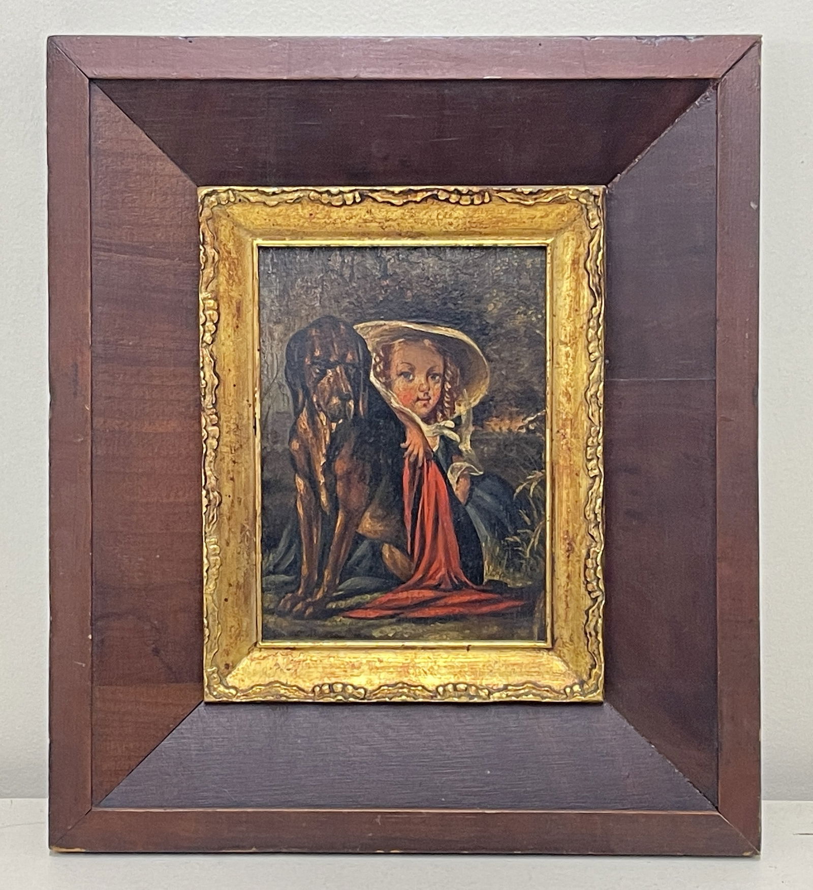 O/B CHILD & DOG (1 of 3)