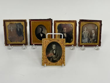 FIVE DAGUERREOTYPES