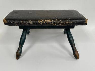 EARLY MAKE DO FOOTSTOOL