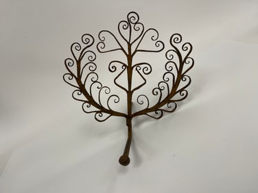 HEART & TREE DESIGN STICKING TOMMY W/ UNUSUAL LONG HANGING BAR