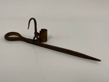 LATE 18TH C STICKING TOMMY LIGHTING DEVICE