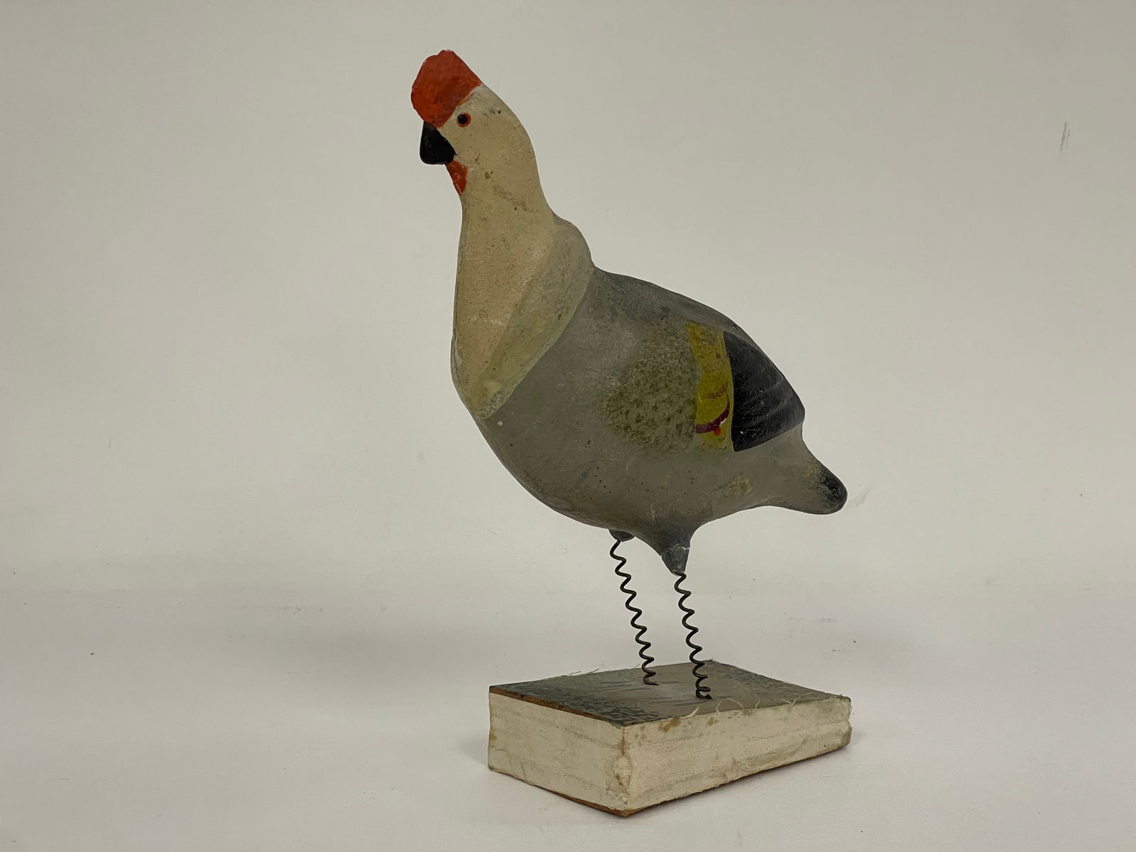 19th C German Pea fowl squeak toy (1 of 5)