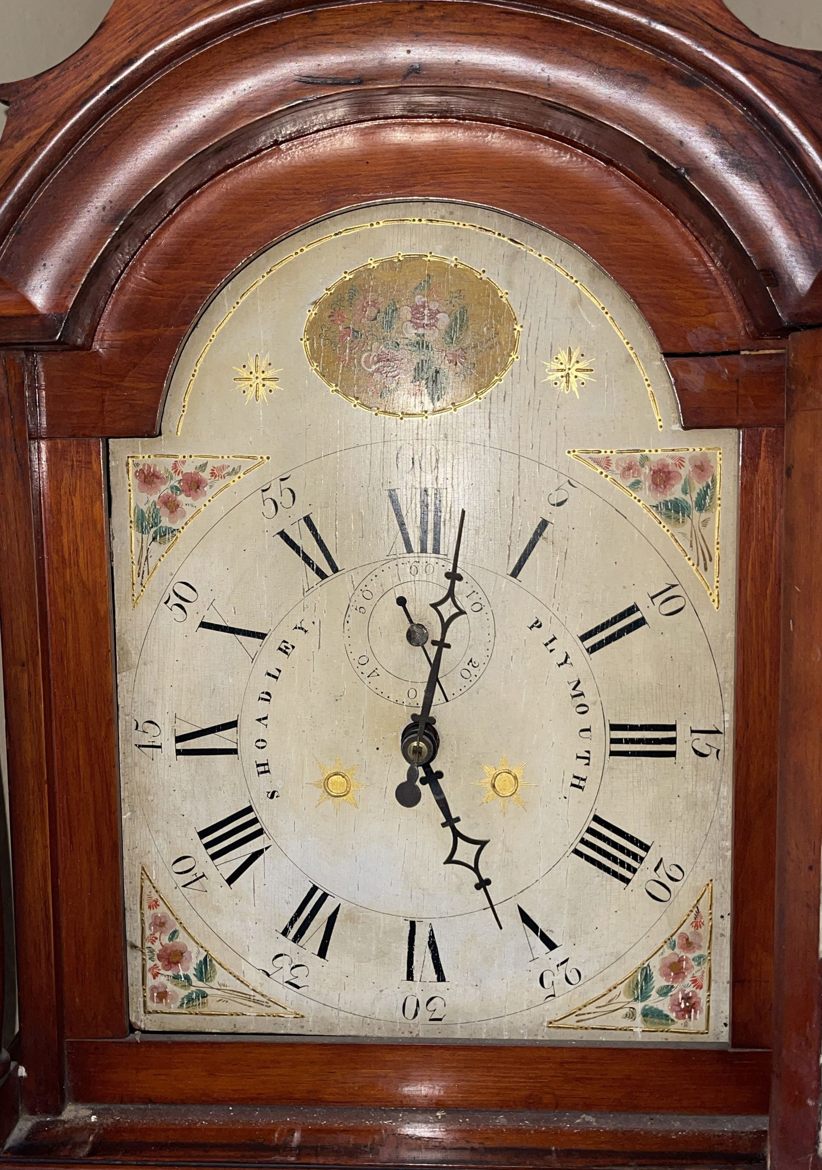 S. HOADLEY TALL CASE CLOCK - 3