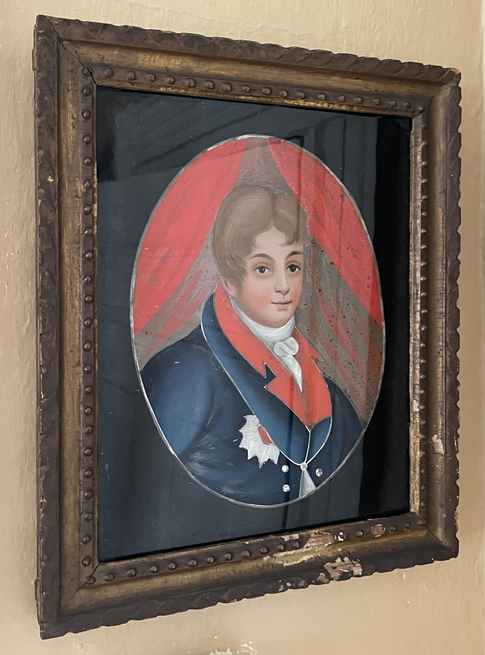 REVERSE PORTRAIT ON GLASS - 2