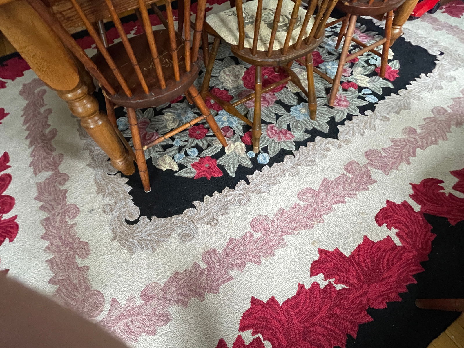 LARGE HOOKED RUG - 2