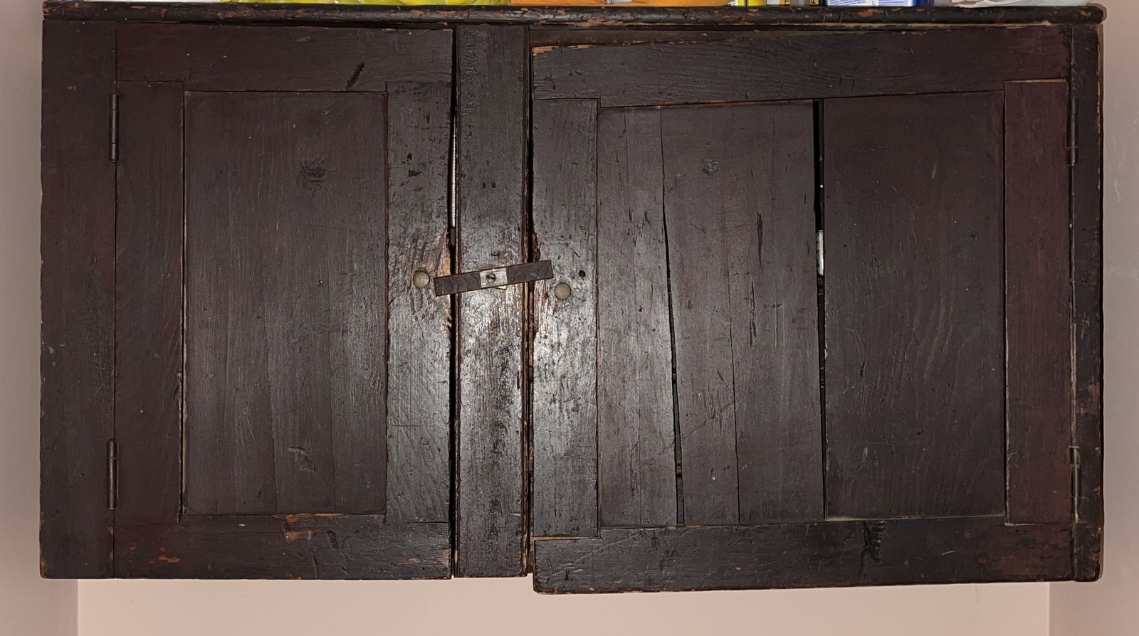 TWO DRAWER CUPBOARD WITH DRAWERS (1 of 3)