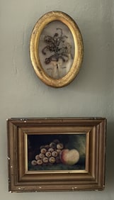 TWO SMALL FRAMED ITEMS