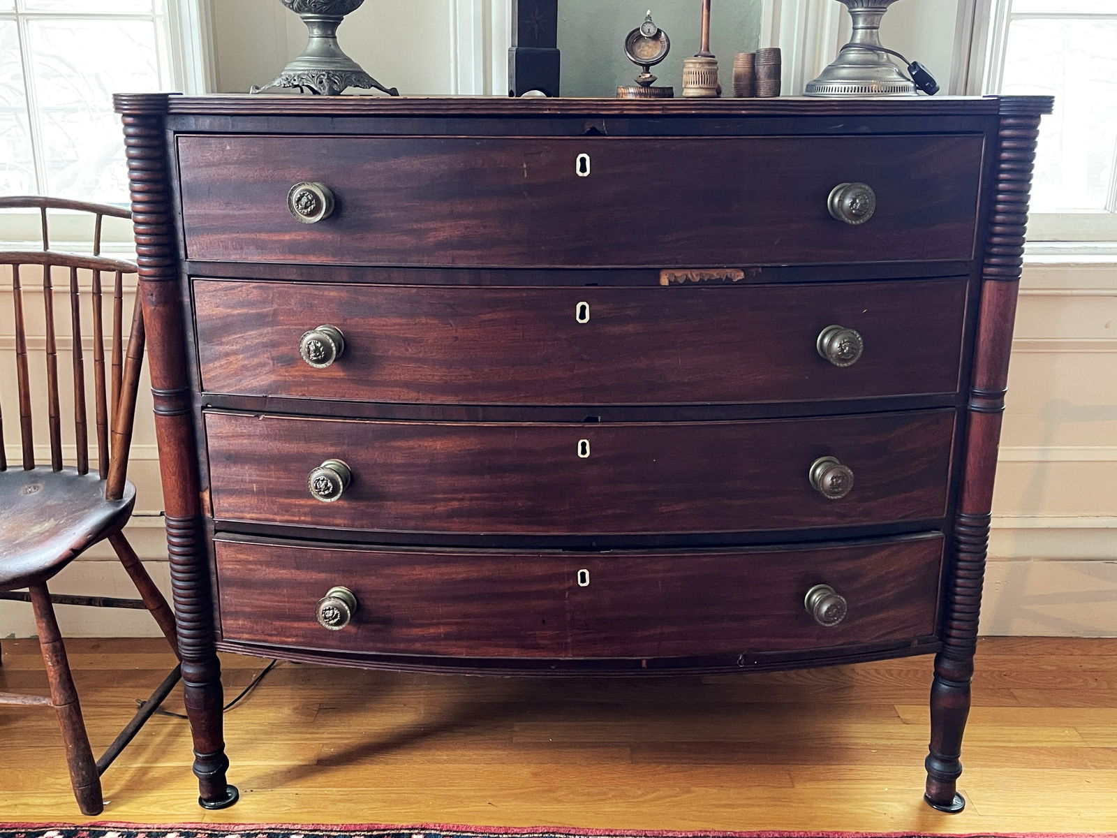 EMPIRE SHERATON CHEST (1 of 4)