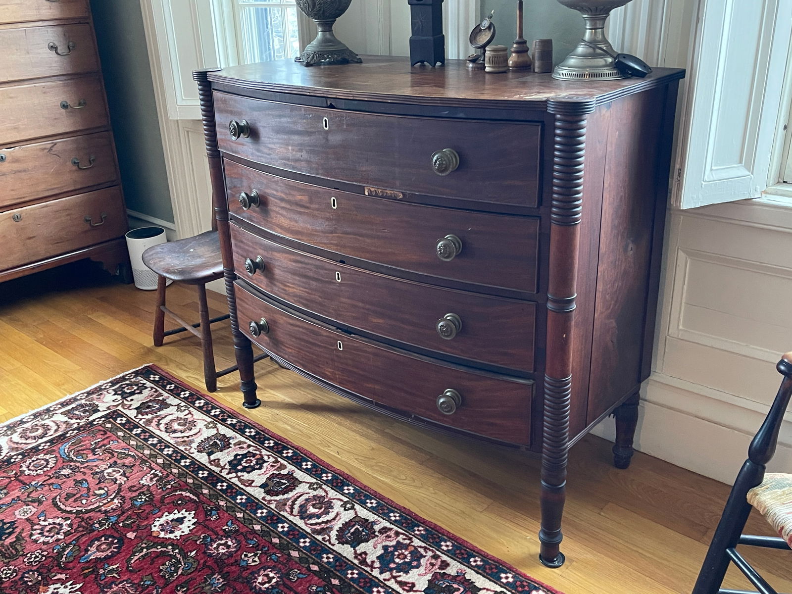 EMPIRE SHERATON CHEST - 3