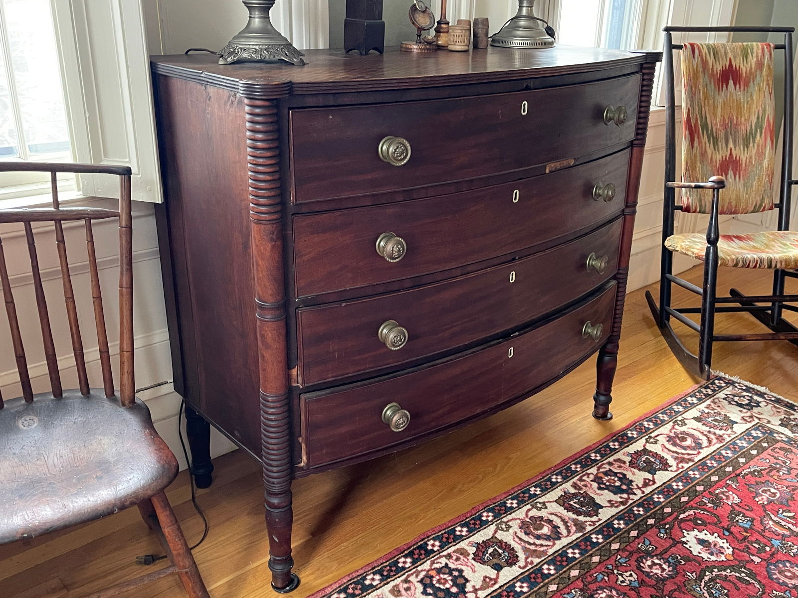 EMPIRE SHERATON CHEST - 4