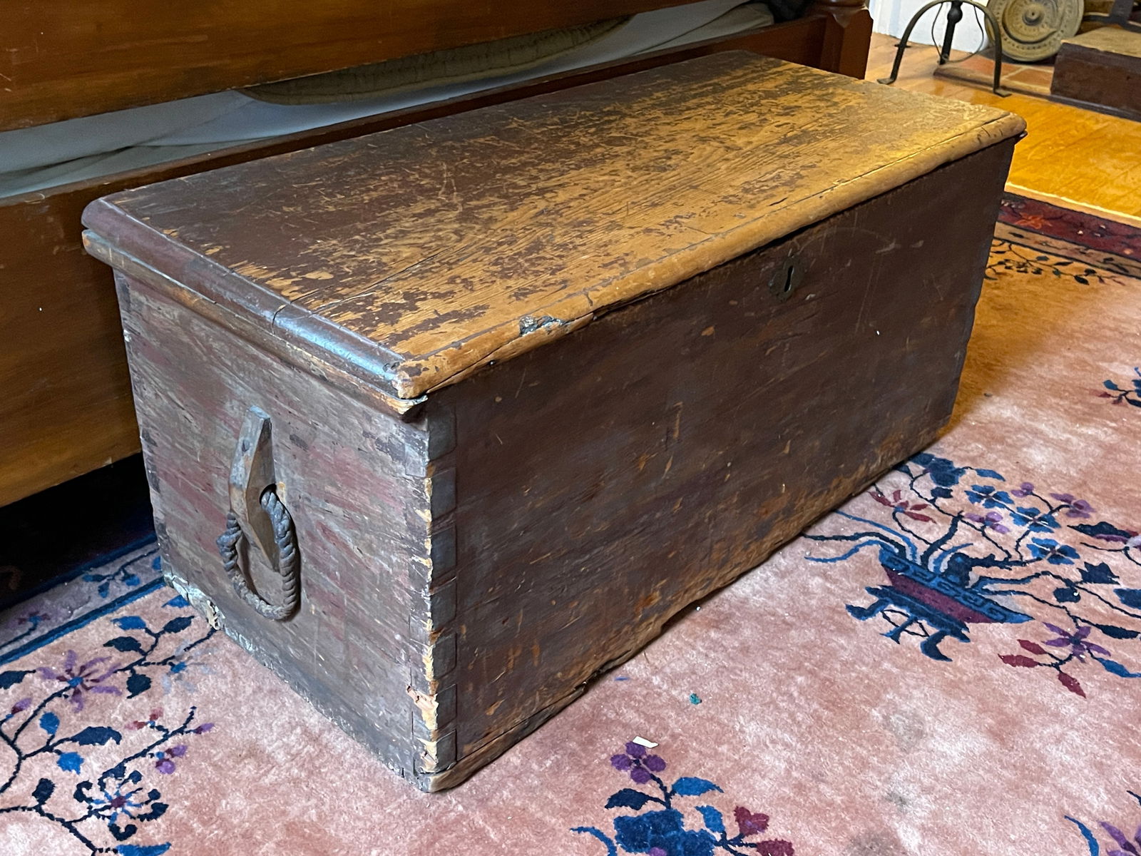 PAINTED SEA CHEST (1 of 3)