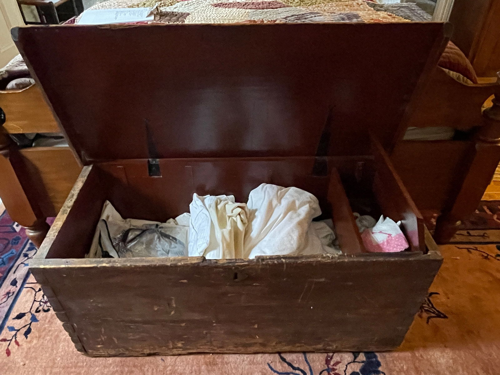 PAINTED SEA CHEST - 3