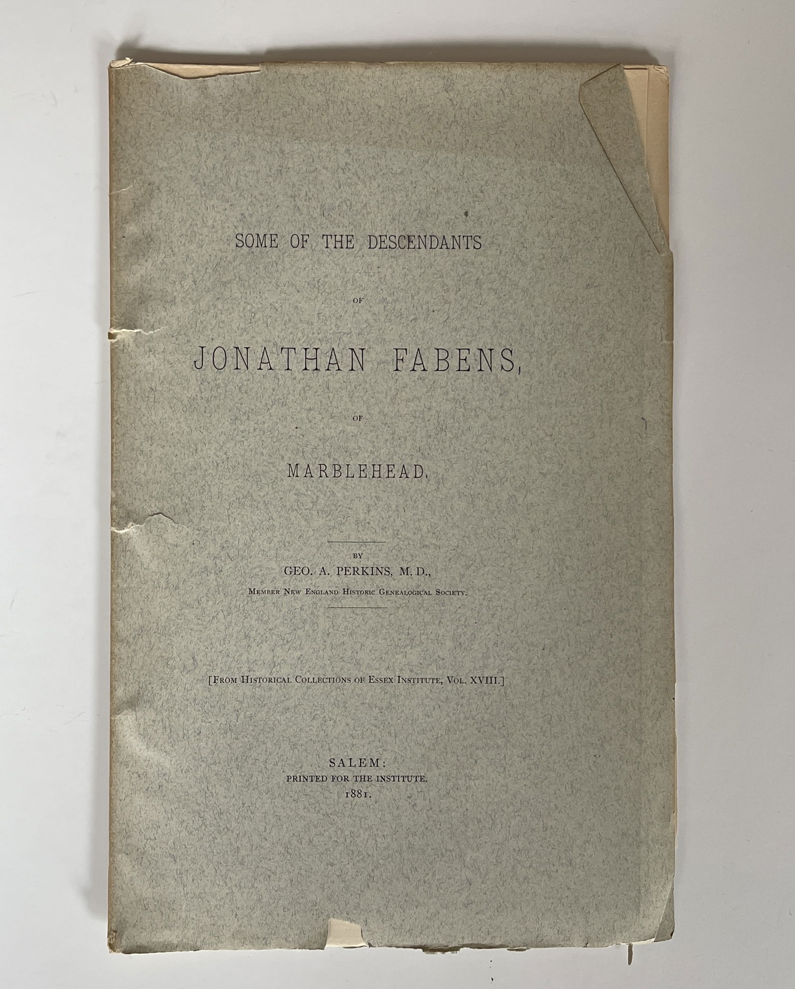 MISC MARBLEHEAD BOOKS - 4