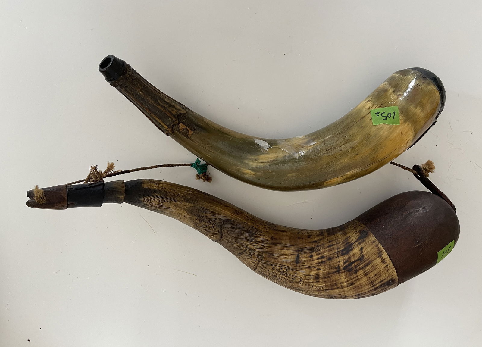 TWO POWDER HORNS (1 of 2)