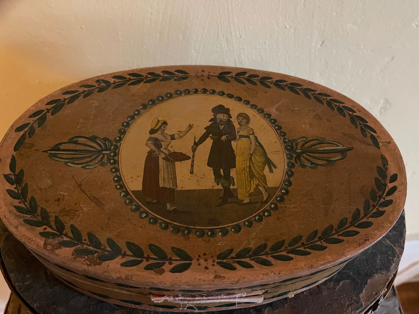 TWO SMALL WALLPAPER , TEXTILE BOXES - 2