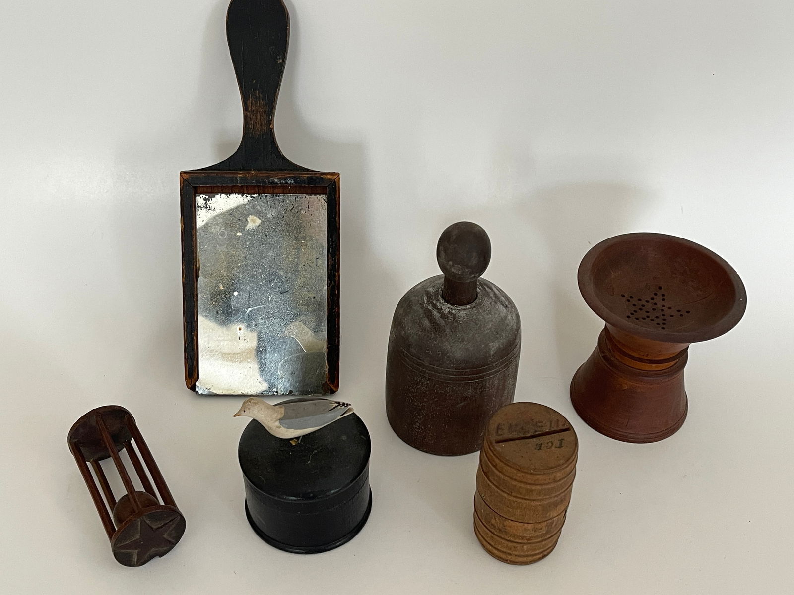 MISC. GROUPING OF TREEN: MISC. GROUPING OF TREEN