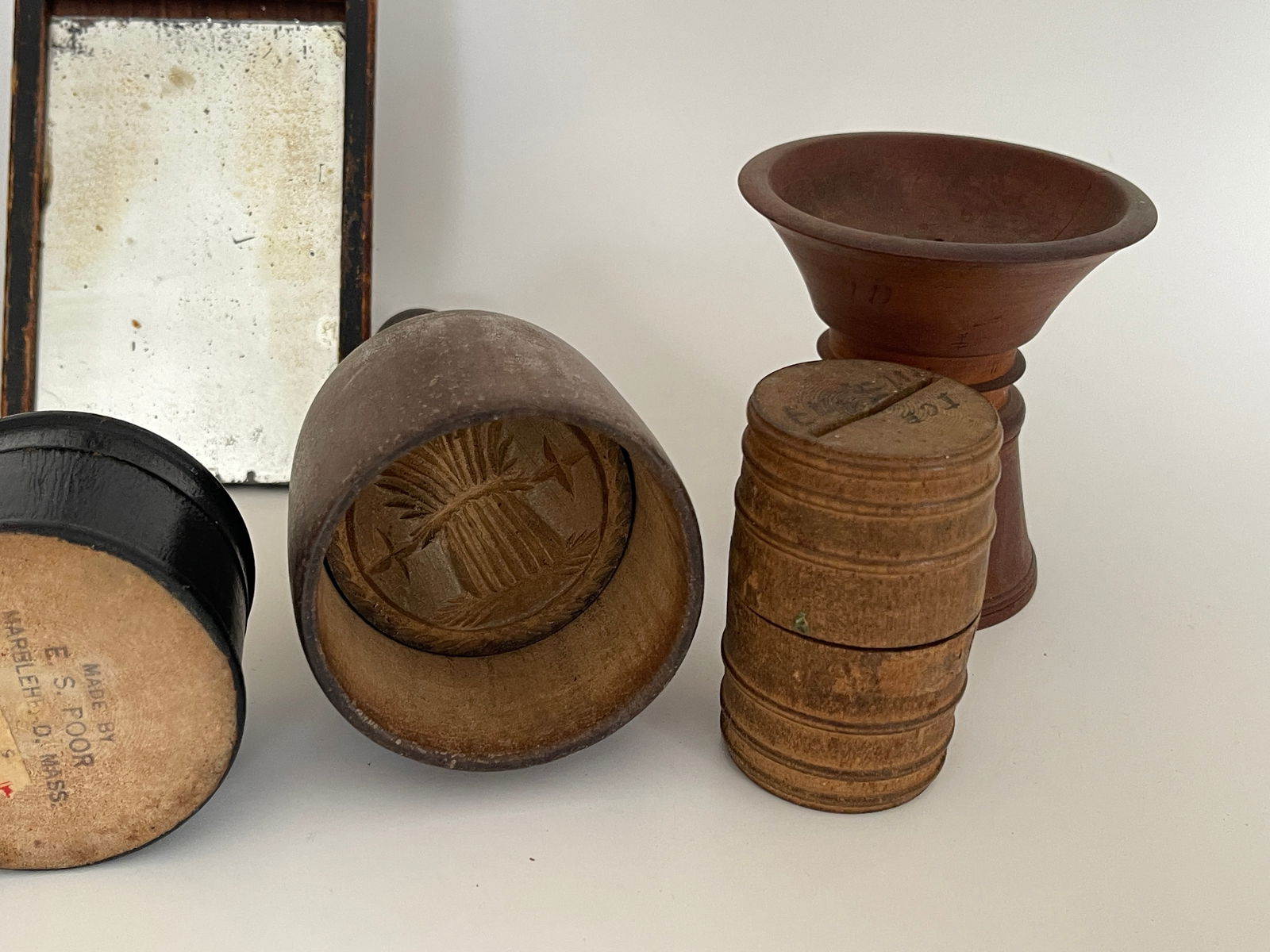 MISC. GROUPING OF TREEN - 4