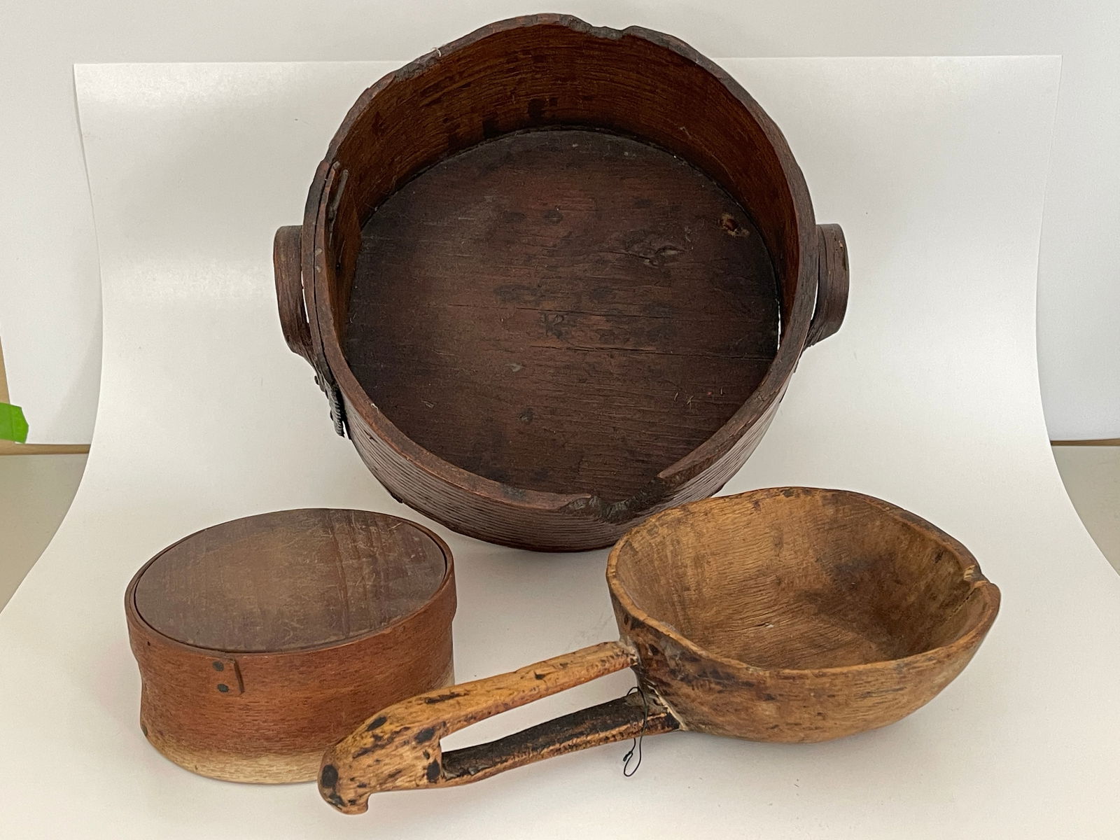 MISC. GROUPING OF TREEN - 2