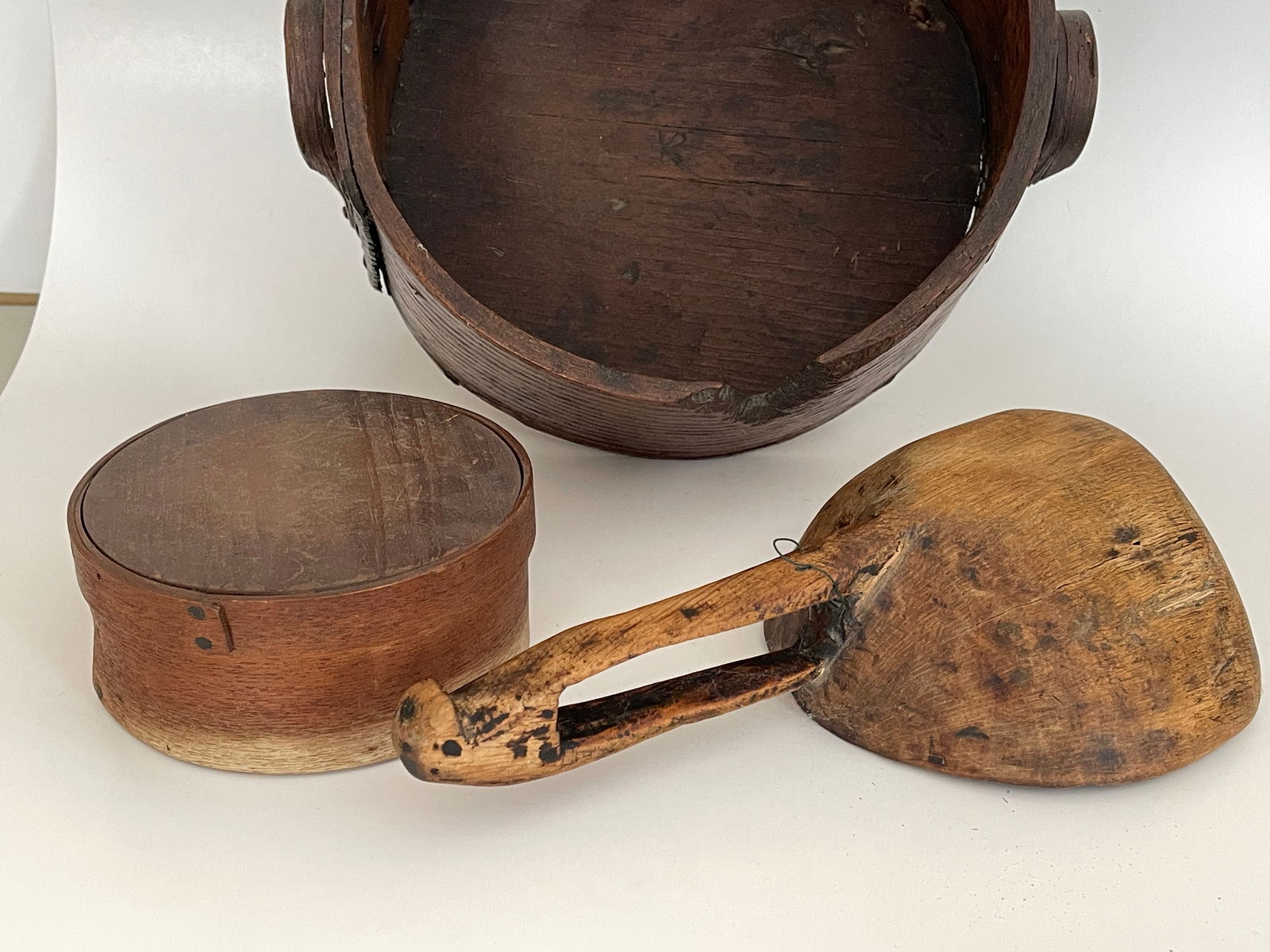 MISC. GROUPING OF TREEN - 3