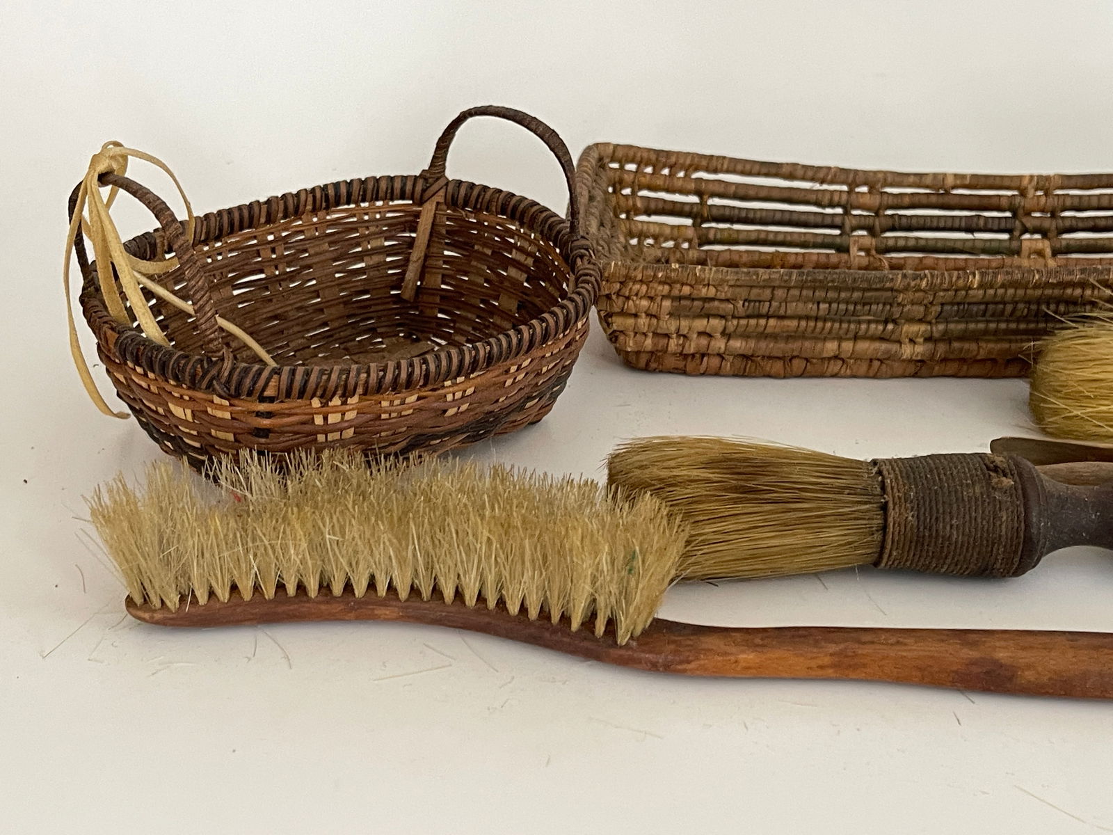 MISC. BASKETS, BRUSHES - 2
