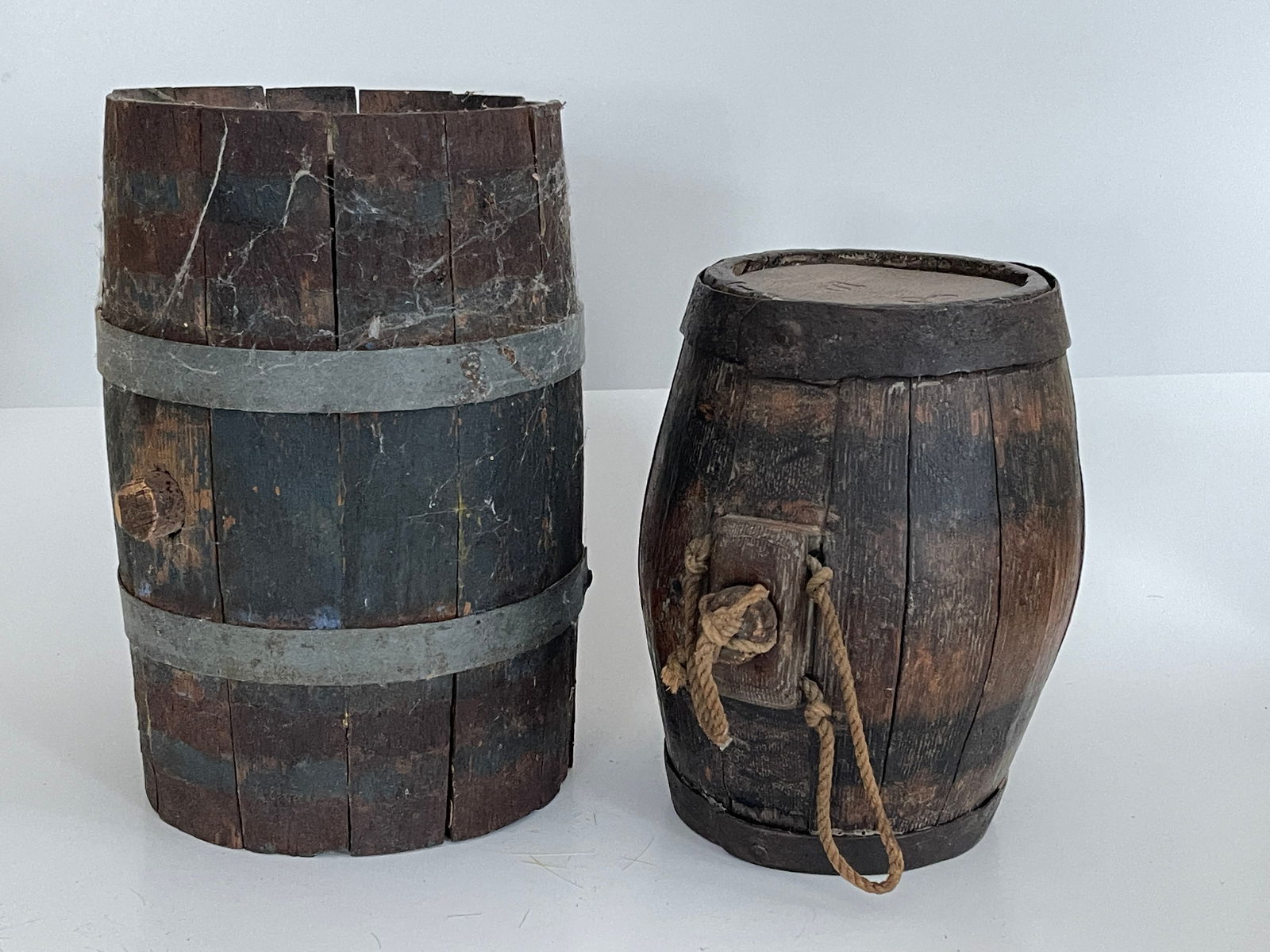 TWO MISC. SMALL KEGS (1 of 4)