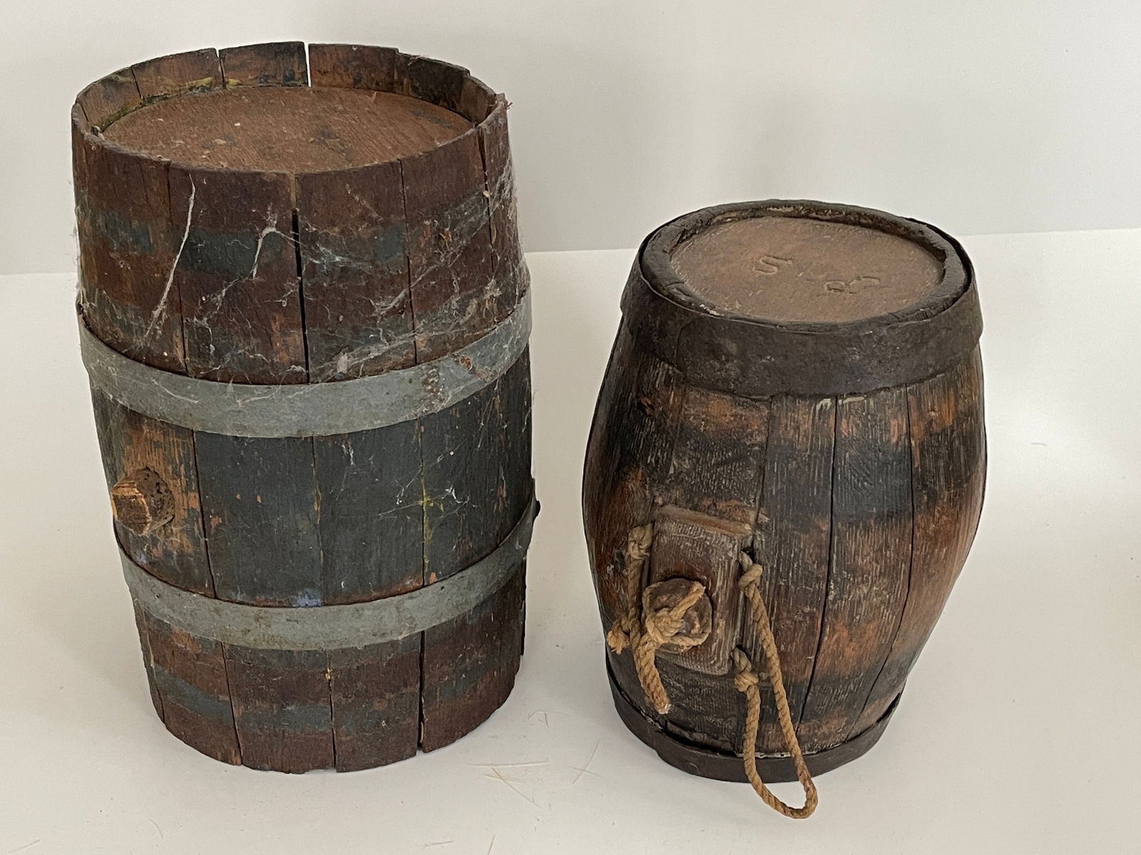 TWO MISC. SMALL KEGS - 2