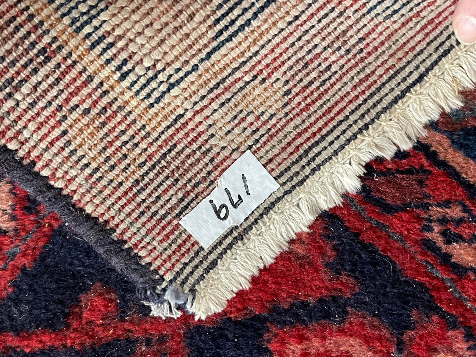 ANTIQUE PERSIAN RUNNER 40 X 165 - 2