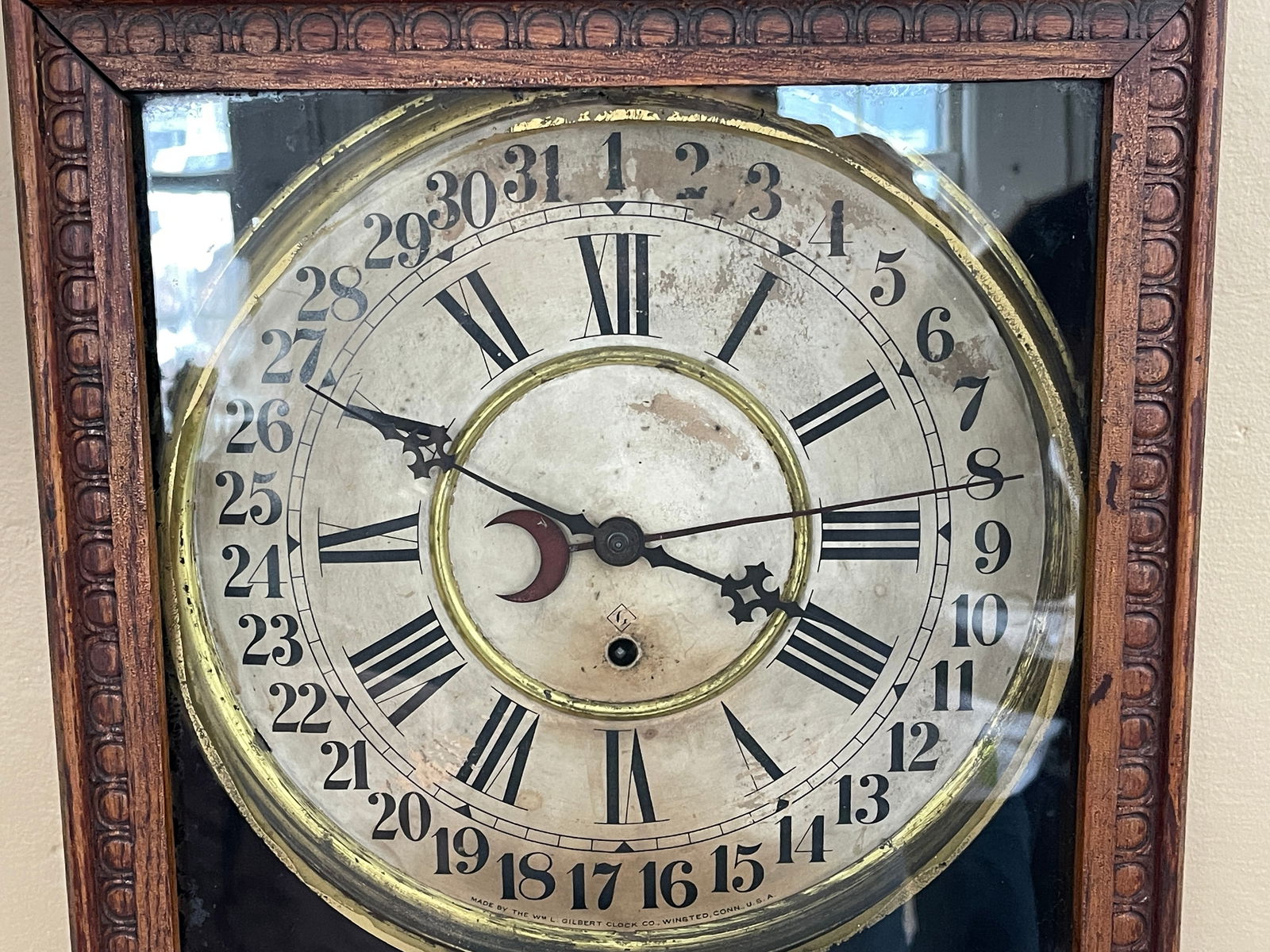 ANTIQUE REGULATOR CLOCK - 2