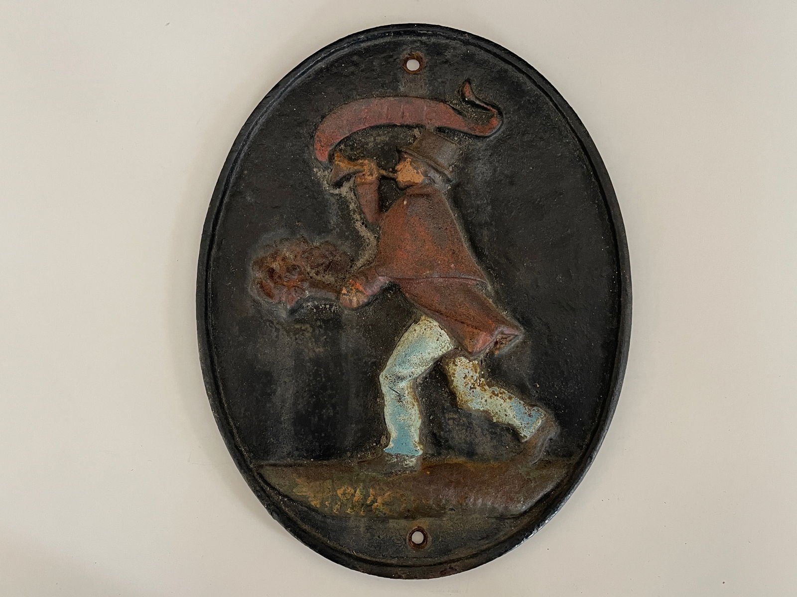 EARLY AMERICAN FIRE PLAQUE (1 of 3)