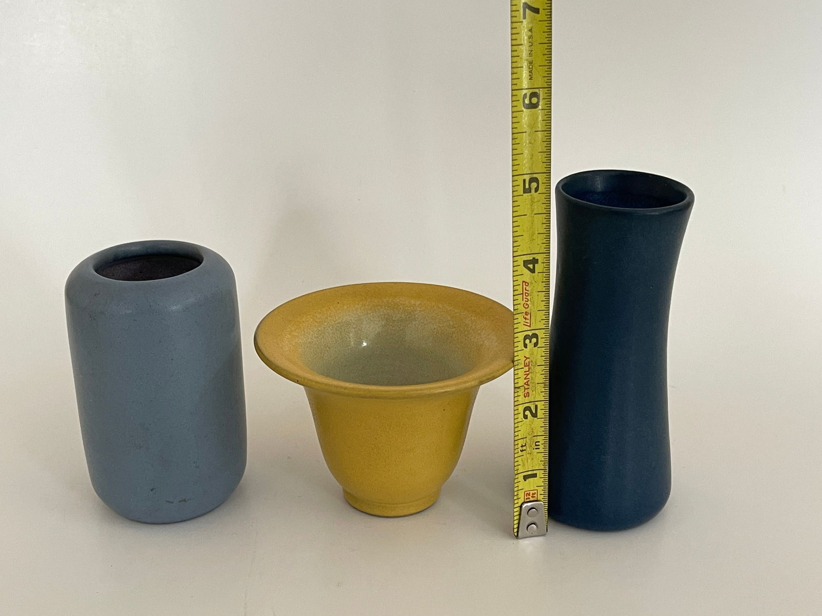 MARBLEHEAD POTTERY GROUPING, THREE PIECES - 3