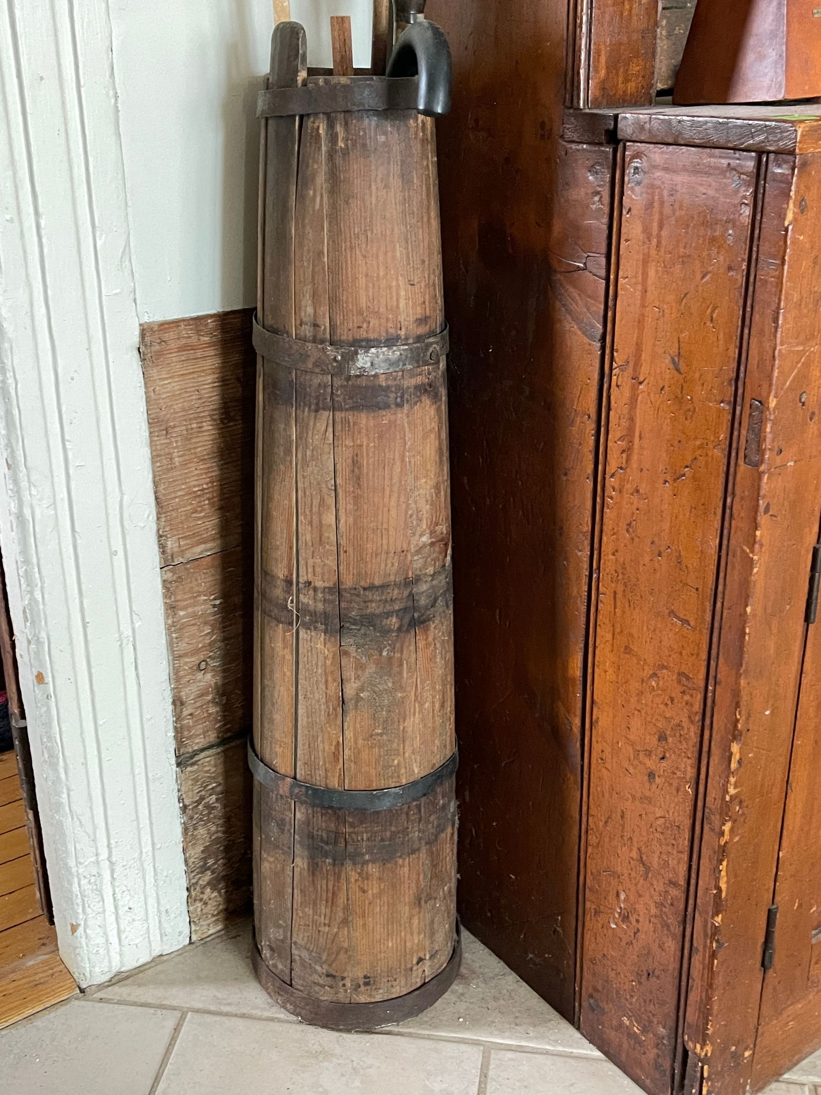 TALL PRIMITIVE CHURN - 2