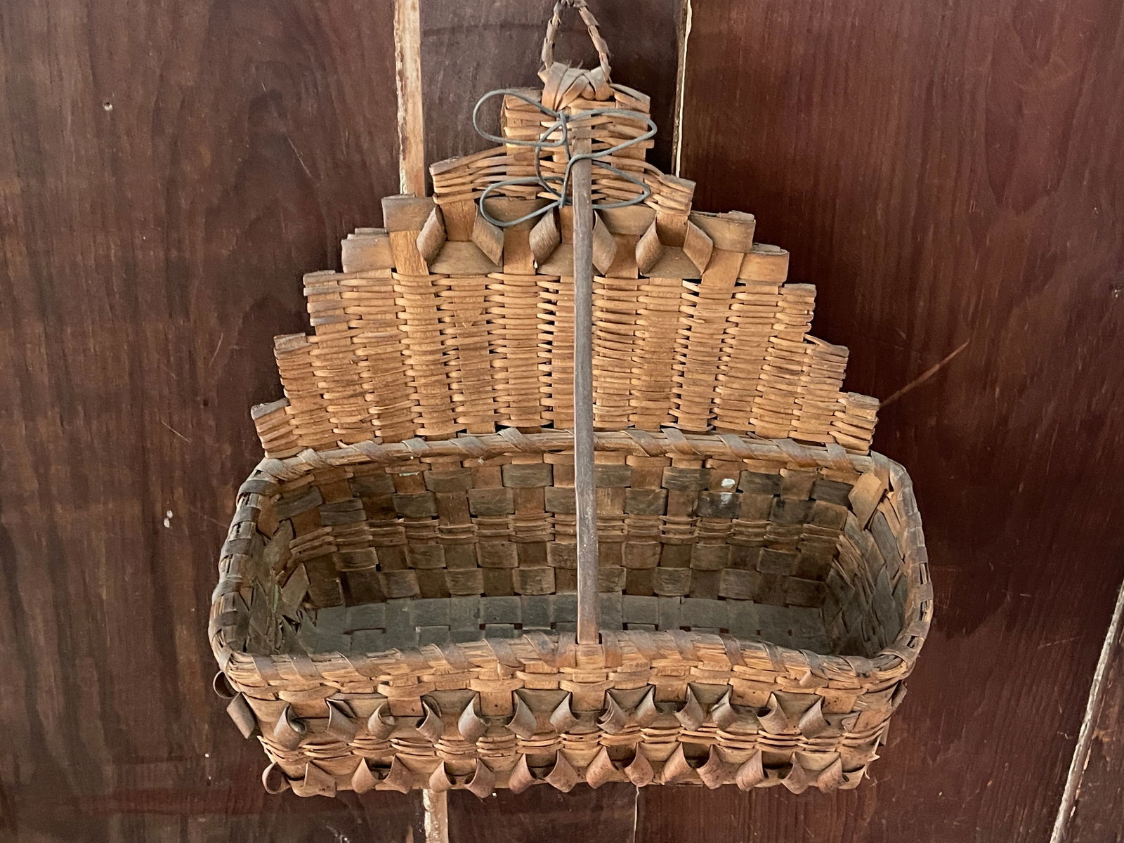 EARLY MIC MAC WALL BASKET - 2