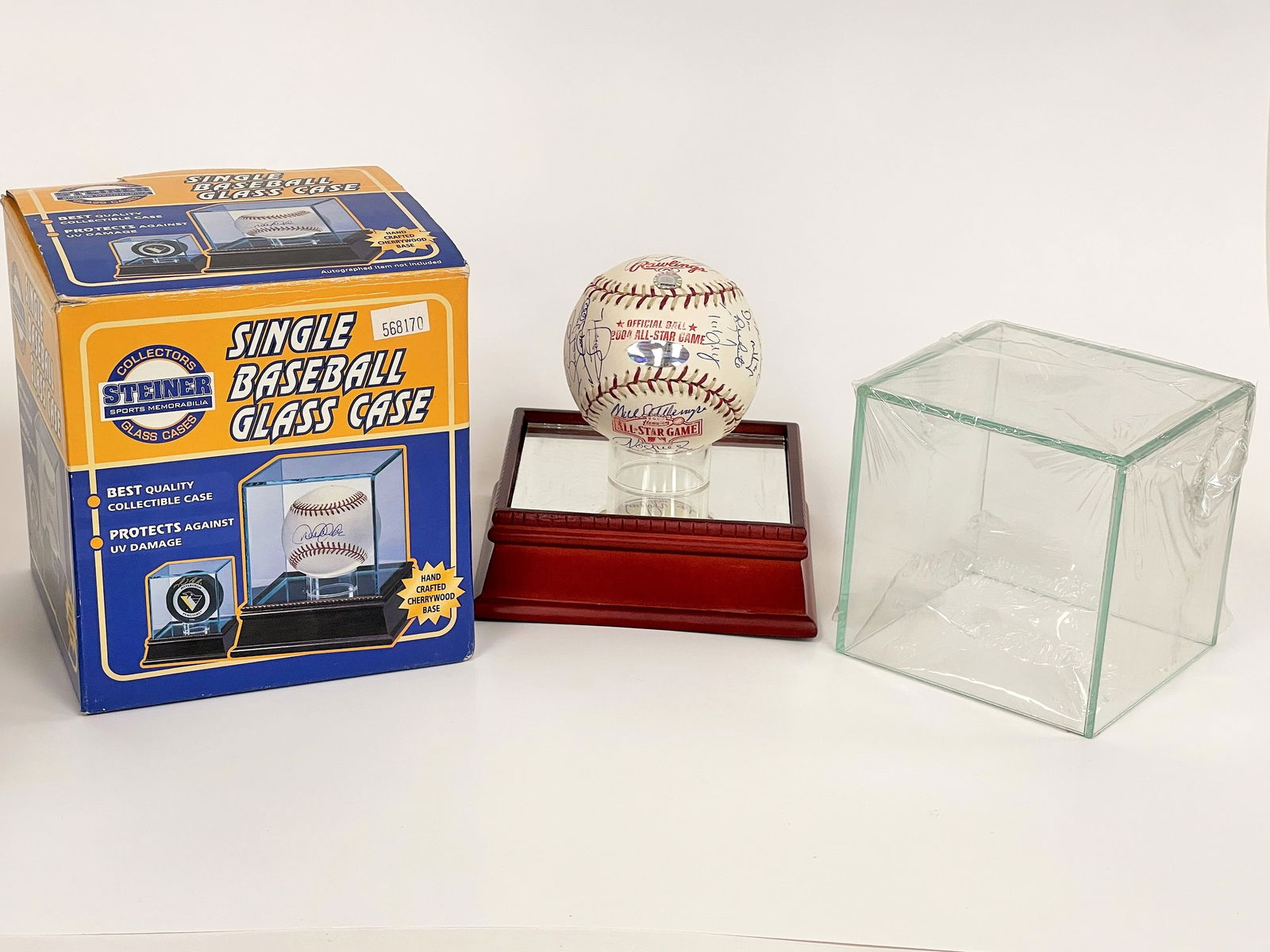 2004 MLB ALL STAR SIGNED BALL W/ AUTHENTIC CERTIFICATION - 2