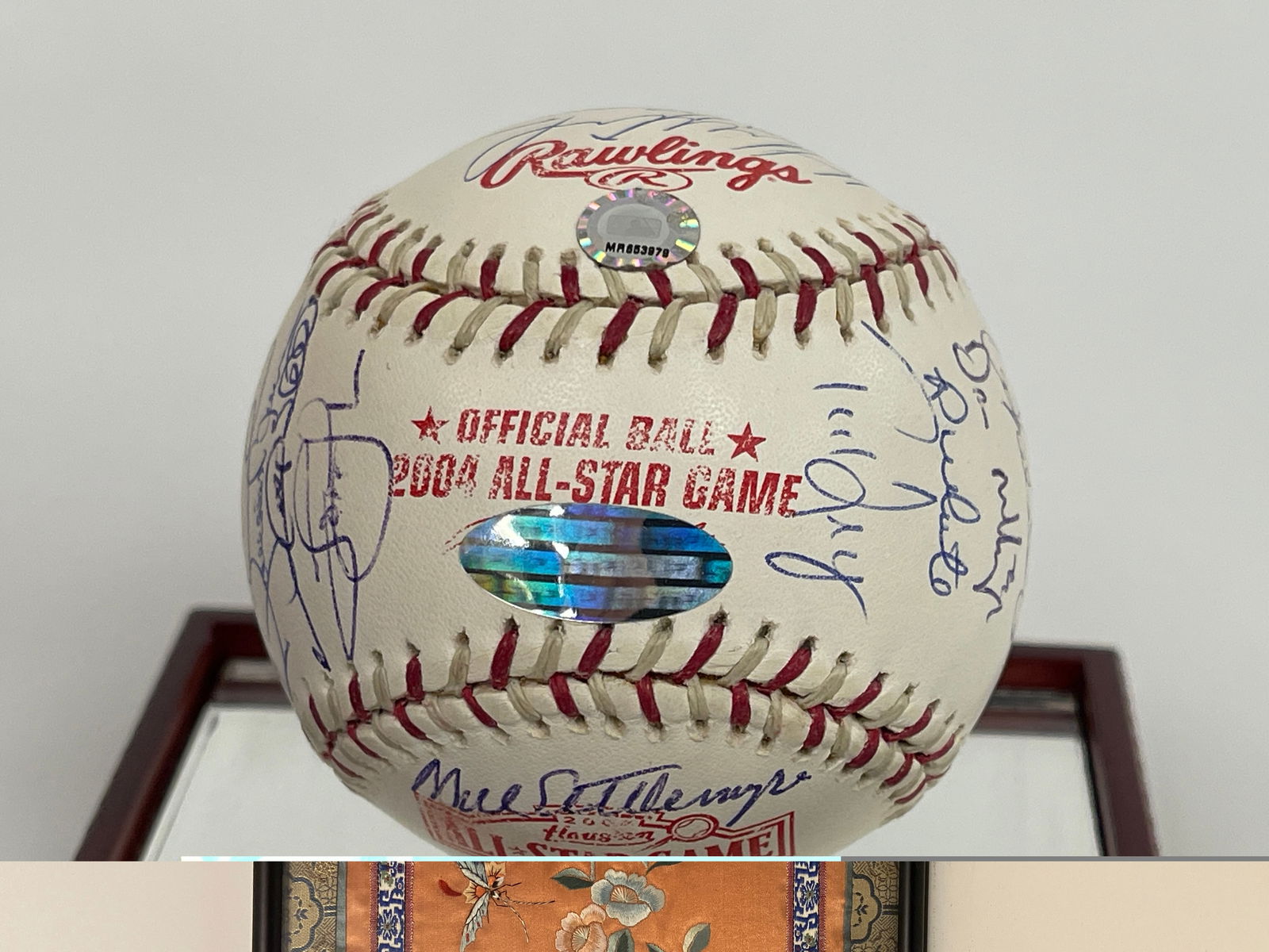 2004 MLB ALL STAR SIGNED BALL W/ AUTHENTIC CERTIFICATION - 3
