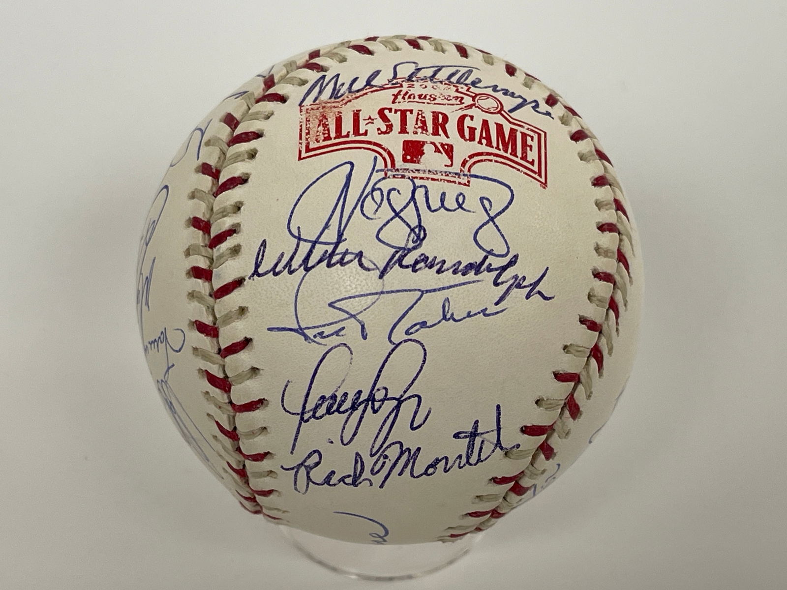 2004 MLB ALL STAR SIGNED BALL W/ AUTHENTIC CERTIFICATION - 5