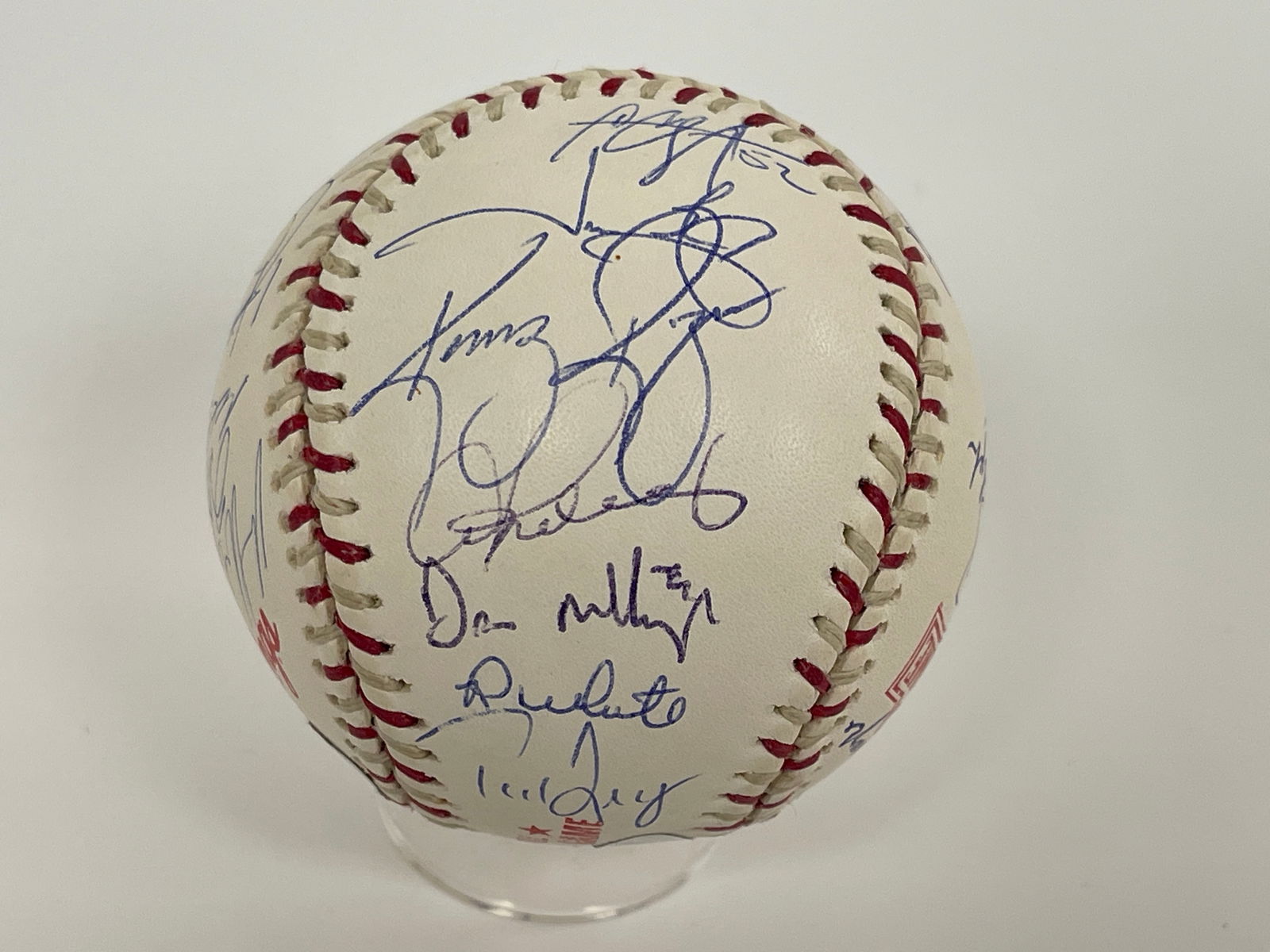 2004 MLB ALL STAR SIGNED BALL W/ AUTHENTIC CERTIFICATION - 7