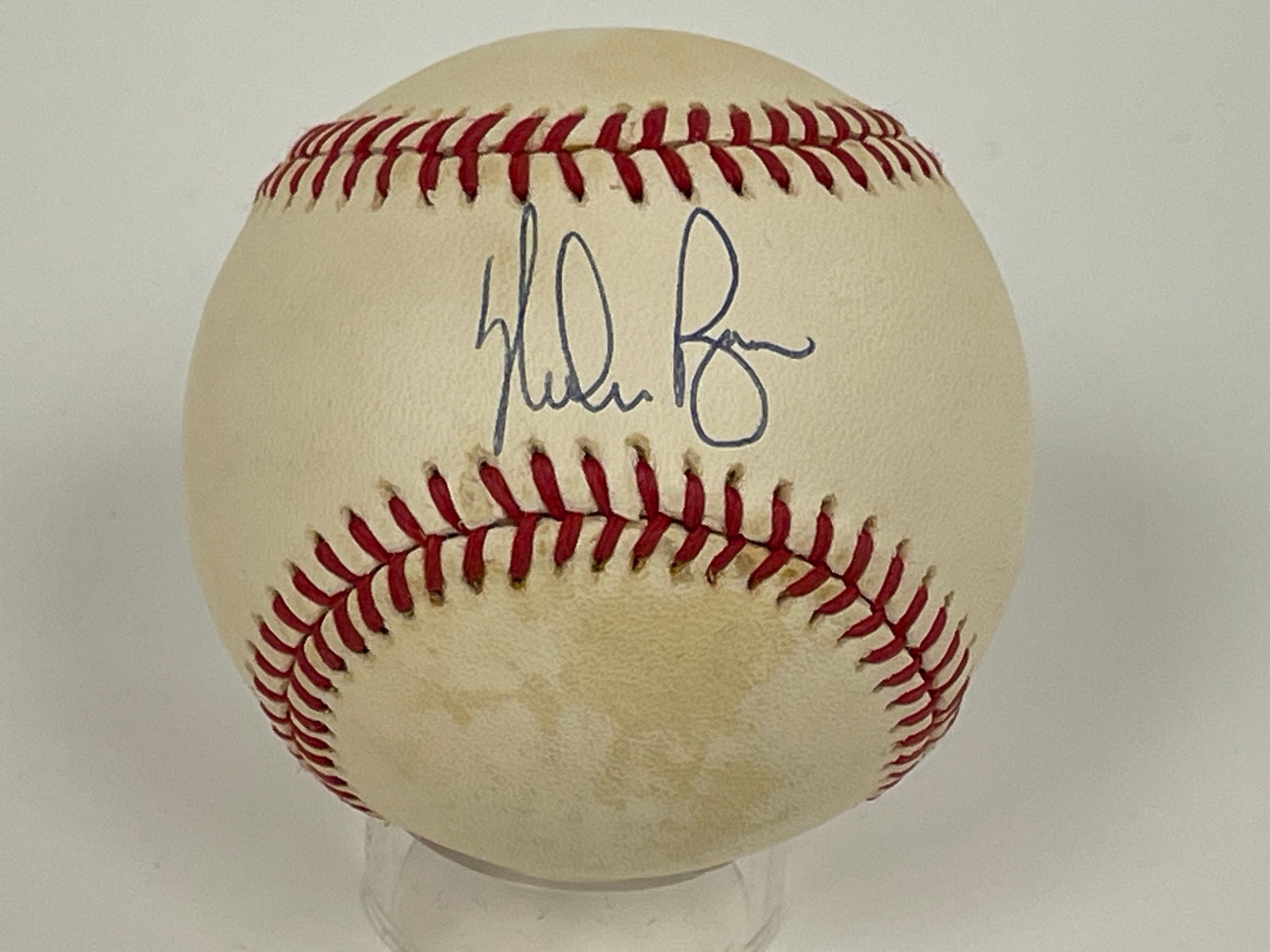 NOLAN RYAN SIGNED BASEBALL - 4