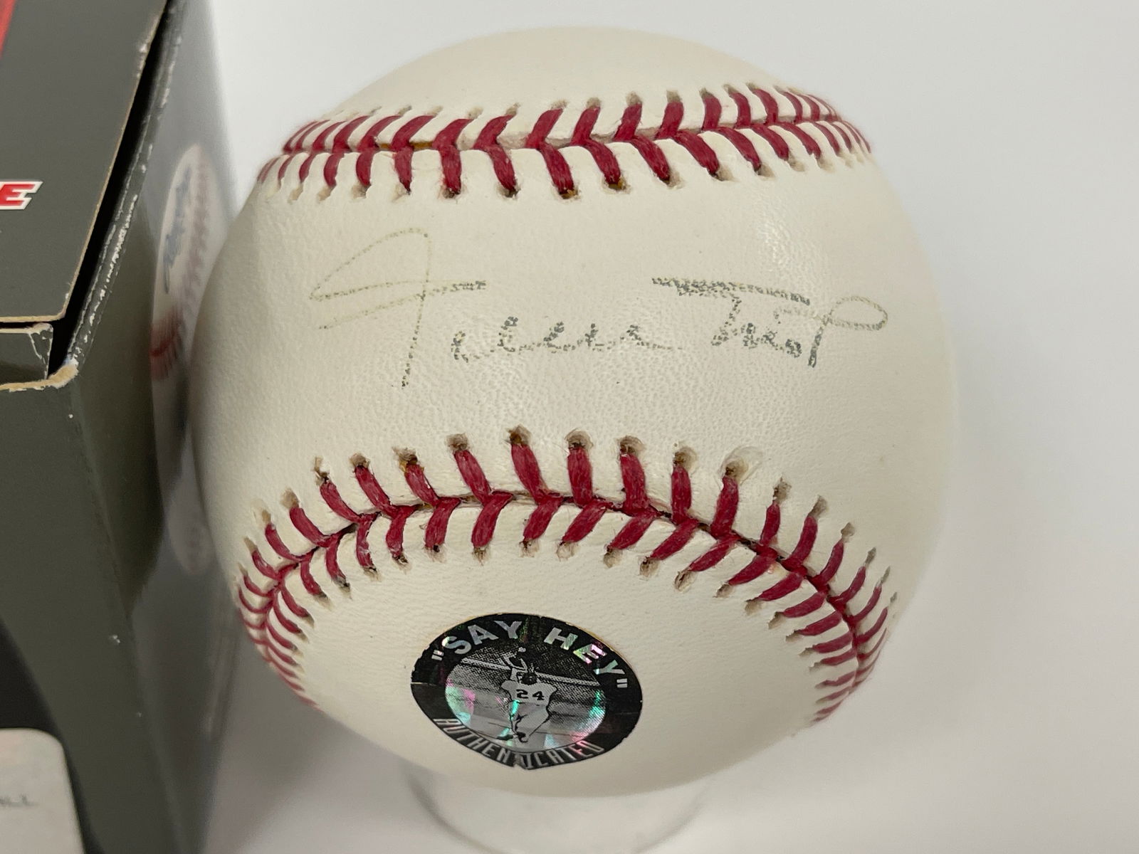 WILLIE MAYS SIGNED BASEBALL - 2