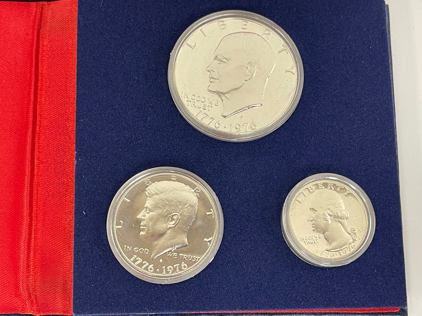 FOUR US SILVER PROOF SETS - 2