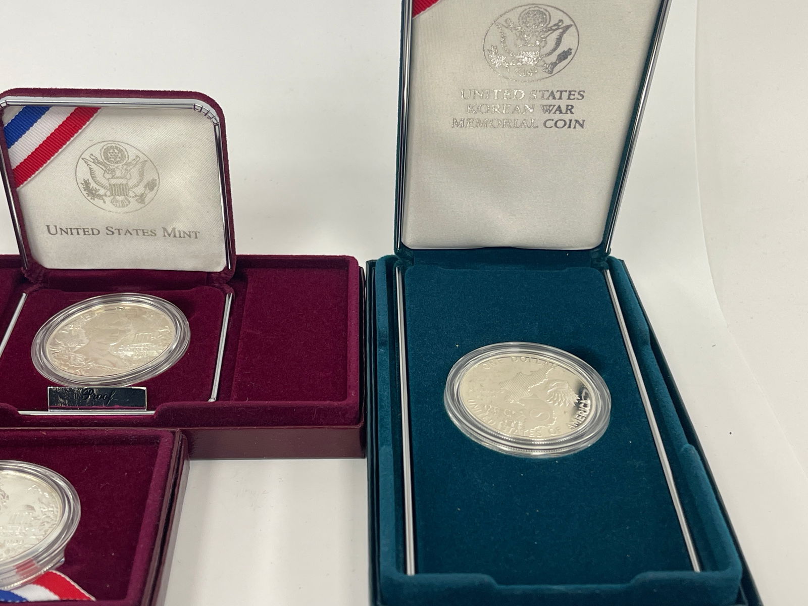 FIVE US MINT PROOF COINS - 5